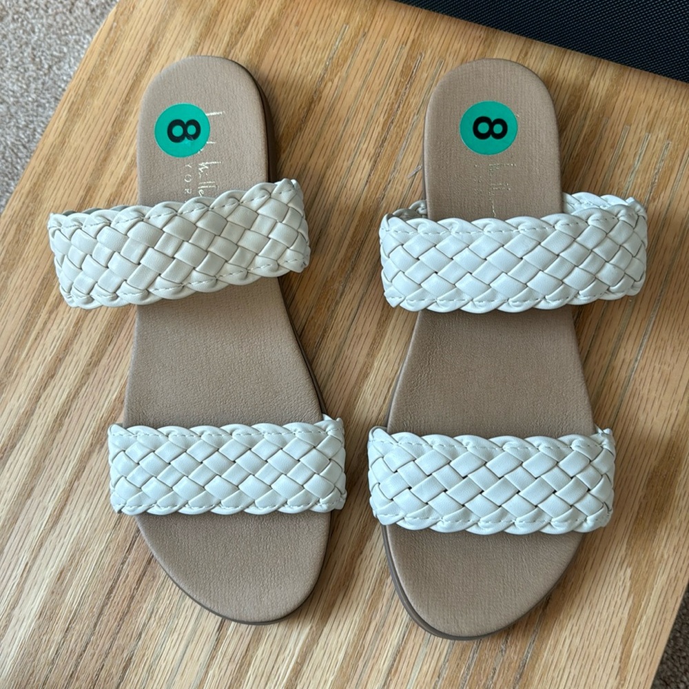 White sandal